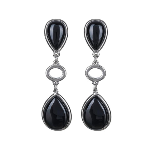 Серьги Possebon Agata Preto, A0585.4 S